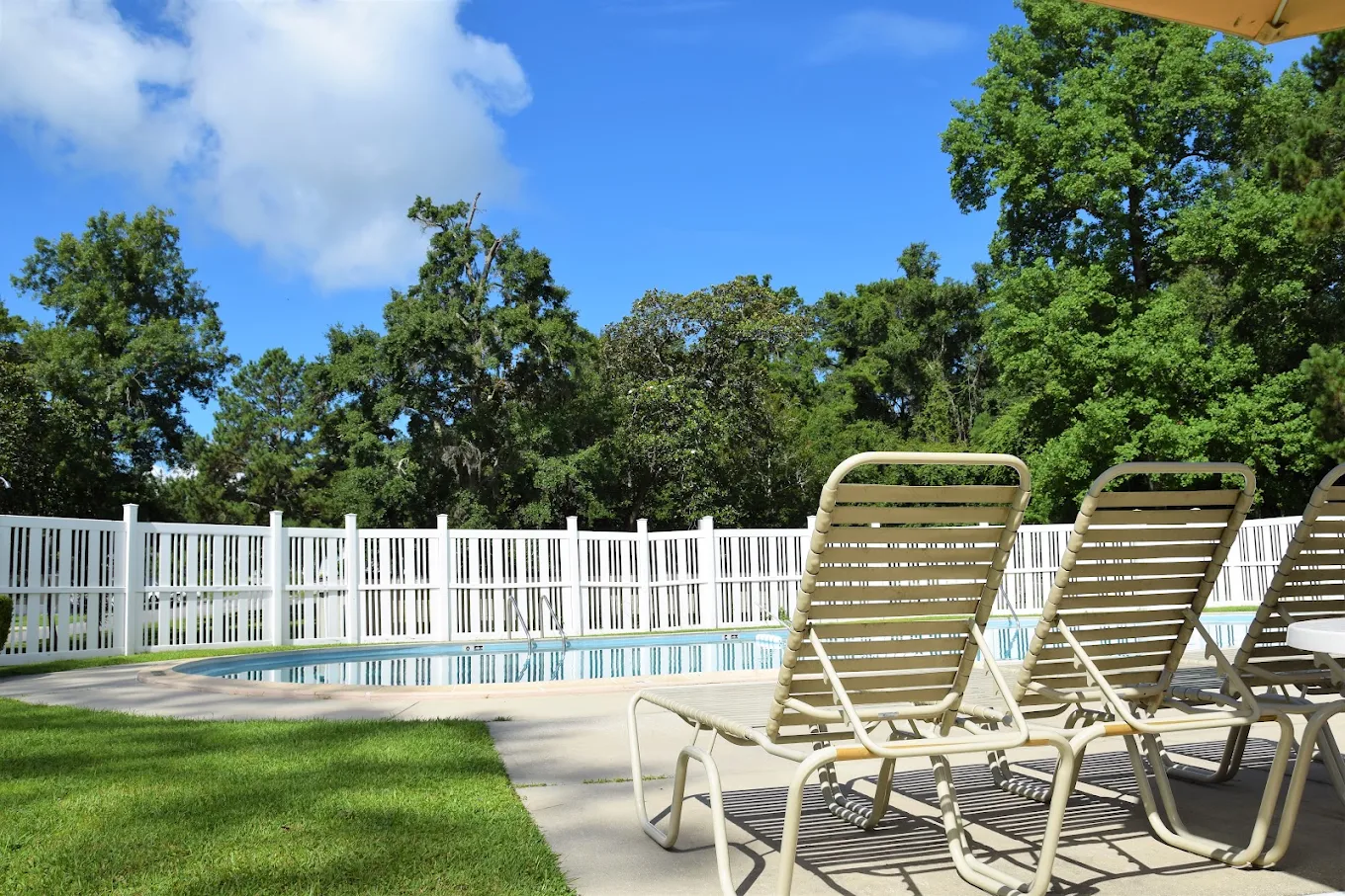 Bayhead Home and RV Community pool, Tallahassee FL