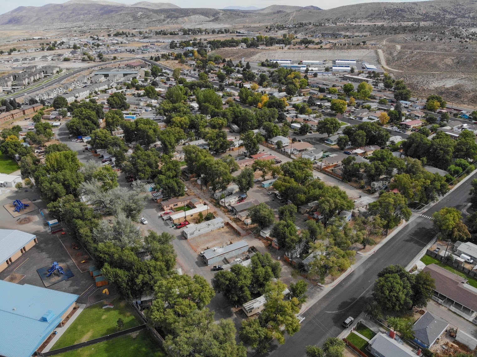 Manufactured housing community in Nevada